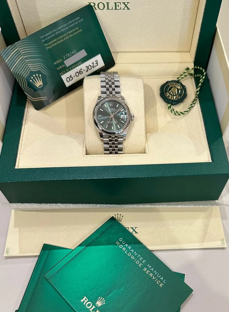Rolex Datejust 31 Full Set 2023